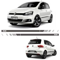 Kit Faixa Lateral Fox Run 2017 Adesivo Grafite Mod. Original