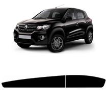 Kit Faixa Lateral Kwid 2018 A 2019 Preto Fosco