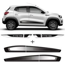 Kit Faixa Lateral Kwid Intense 2018/2020 + Emblema Resinado Kit Faixa Lateral Kwid Intense 2018/2020 + Emblema Resinado