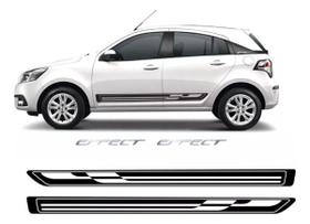 Kit Faixa Lateral + Maçaneta + Soleira Agile Effect 2014