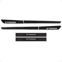 Kit Faixa Lateral Para Strada 2013/2019 e Soleira Protetora Kit Faixa Lateral Para Strada 2013/2019 e Soleira Protetora