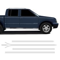 Kit Faixa Lateral S10 Executive 2007/2008 Cabine Dupla