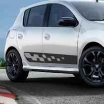 Kit Faixa Lateral Sandero Sport 2016 2017 Adesivos Renault