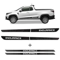 Kit Faixa Lateral Strada Endurance 2021 + Soleira Protetora Kit Faixa Lateral Strada Endurance 2021 + Soleira Protetora