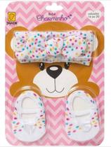 Kit Faixa Meia e Sapatilha Charminho Duck Kit Faixa Meia e Sapatilha Charminho Duck