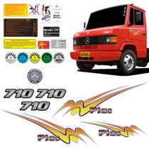 Kit Faixa Mercedes Mb 710 Plus 2004 + Emblemas Resinados Kit Faixa Mercedes Mb 710 Plus 2004 + Emblemas Resinados