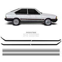Kit Faixa Passat Gts Pointer 1987 Adesivo Traseiro/Lateral Kit Faixa Passat Gts Pointer 1987 Adesivo Traseiro/Lateral