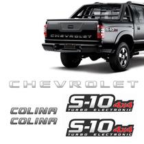 Kit Faixa S10 Chevrolet 4x4 Turbo Eletronic + Colina