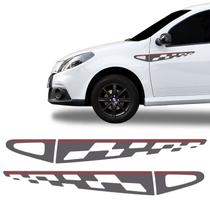 Kit Faixa Sandero Gt Line 2013 Lateral Modelo Original