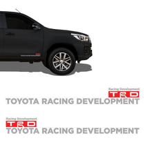 Kit Faixa Toyota Hilux Racing Development Cinza - Genérico