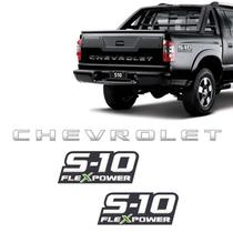 Kit Faixa Traseira S10 Chevrolet 09/11 + Flex Power Verde Kit Faixa Traseira S10 Chevrolet 09/11 + Flex Power Verde