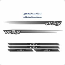 Kit Faixa Uno Way /2012 + Celebration + Soleira Black Over Kit Faixa Uno Way /2012 + Celebration + Soleira Black Over