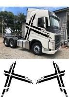 Kit Faixas Adesivas Suécia Volvo Fh Performance - Preto Kit Faixas Adesivas Suécia Volvo Fh Performance - Preto