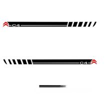 Kit Faixas Adesivo Lateral E Traseira - C4 09 10 A 2014 Kit Faixas Adesivo Lateral E Traseira - C4 09 10 A 2014