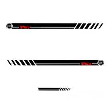 Kit Faixas Adesivo Lateral E Traseira - Uno Mille 04 A 2013