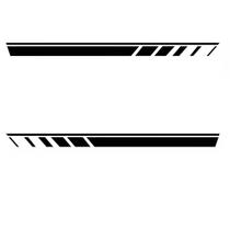 Kit Faixas Adesivo Lateral - Yaris Preto 2022 2023 2024