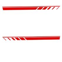 Kit Faixas Adesivo Lateral - Yaris Vermelho 2022 2023 2024 Kit Faixas Adesivo Lateral - Yaris Vermelho 2022 2023 2024