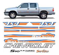Kit Faixas Adesivos Chevrolet S10 Sertoes 2004 2005 Kit Faixas Adesivos Chevrolet S10 Sertoes 2004 2005