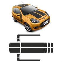 Kit Faixas/adesivos Ford Ka Sport PRETO