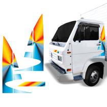 Kit Faixas Caminhão Volkswagen 1997/1998 Modelo Original