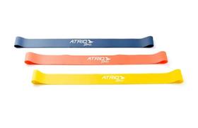 Kit Faixas Elásticas (3 Resistências) - Mini Band Atrio - ES124