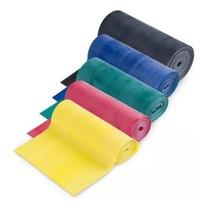 Kit Faixas Elásticas 5 Intensidades Thera Band Fisioterapia