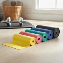 Kit Faixas Elásticas 5 Intensidades Thera Band Fisioterapia