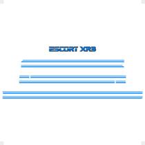 Kit Faixas Filete Compatível Escort Xr3 Mk3 83/86 + Traseiro