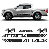 Kit Faixas Frontier Attack 2020 2021 Preto