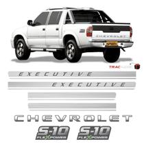Kit Faixas S10 Prata Executive Chevrolet Flex Power Verde Kit Faixas S10 Prata Executive Chevrolet Flex Power Verde