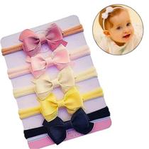 Kit Faixinhas Laço Bebê Rn 02 Unidades Bêbe