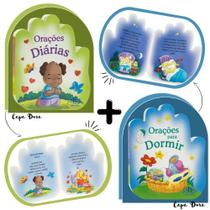 Kit Falando com Papai do Céu Orações Diárias + Orações para Dormir Fé e Devoção Infantil