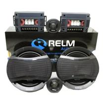 Kit Falante 2 Vias Rs 6.5 2w Relm Audio Symphony 200 Rms 6,5''