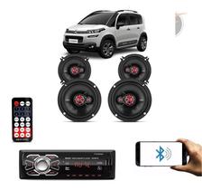 Kit Falante Foxer Citroen Todos 6 e 5 Pol + Radio KF.152R