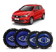 Kit Falante Hurricane Para Portas 6 + 5 Polegadas Fiat Argo Kit Falante Hurricane Para Portas 6 + 5 Polegadas Fiat Argo
