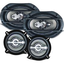 Kit Falantes Orion Par 6x9 Pol 200w Rms+ Par 5 Pol 55w