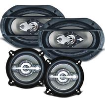 Kit Falantes Orion Par 6x9 Pol 200w Rms+ Par 5 Pol 55w