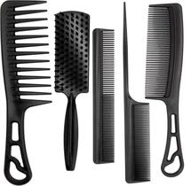 Kit Família 5 Pentes Valência Preto