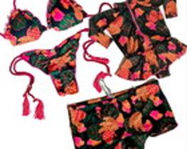 Kit Família Biquínis Tal Mãe Tal Filha e Pai Sunga