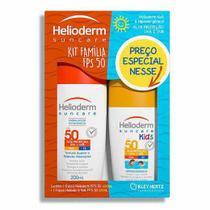 Kit Família Helioiderm Fps50 Com 200Ml Kids Fps50 Com 120Ml