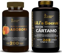 Kit Familia Óleo De Semente De Abóbora 200 cáps + Óleo de Cártamo 240 cápsulas