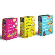 Kit Família Taco Gato + Taco Chapéu + Taco Gato ao Contrario - Papergames