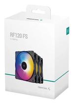 Kit Fan Com 3 Unidades + Hub Deepcool Rf120 120mm
