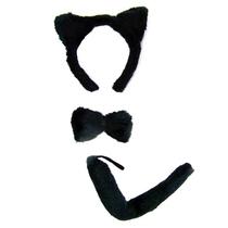 Kit Fantasia De Gatinha Gata Orelhas Rabo Gravata Carnaval Kit Fantasia De Gatinha Gata Orelhas Rabo Gravata Carnaval