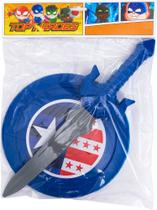 Kit Fantasia Divertida Infantil Top Heroes- Tamanho Único