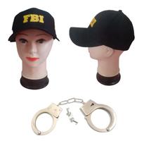 Kit Fantasia Do F B I 2 PÇS Kit Fantasia Do F B I 2 PÇS