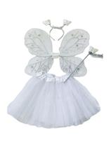 Kit Fantasia Fada Fadinha Borboleta Infantil Saia Tutu Asa Tiara Varinha Kit Fantasia Fada Fadinha Borboleta Infantil Saia Tutu Asa Tiara Varinha