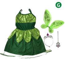 Kit Fantasia Fadinha Infantil G