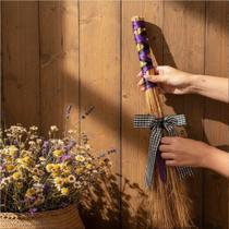 Kit Fantasia festa Halloween Bruxa Chapéu + Vassoura 60cm Kit Fantasia festa Halloween Bruxa Chapéu + Vassoura 60cm