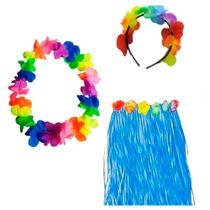 Kit Fantasia Havaiana Kit Fantasia Havaiana